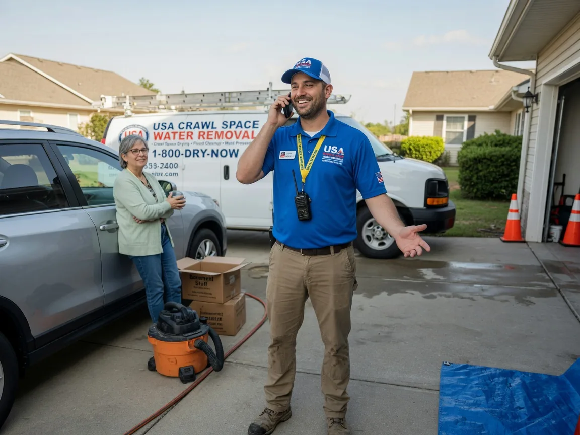 Crawl Space Water Removal Beallsville, MD FAQs
